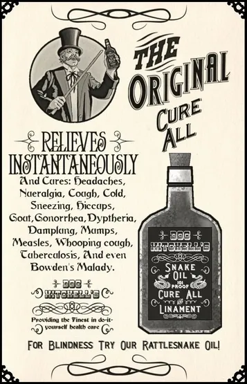 CBD vs Snake Oil